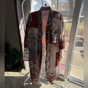 Sunday up large pattern robe